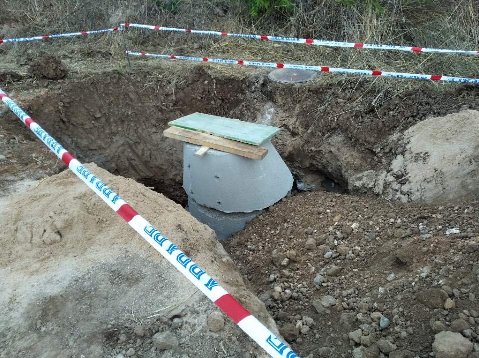 Renovación de colector de aguas residuales en La Vid (Burgos)