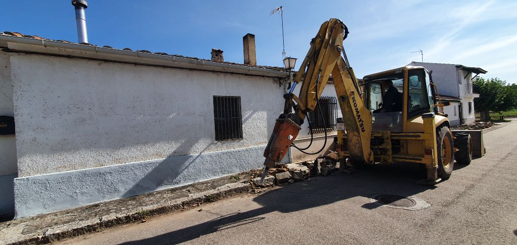 Finalizadas las obras de pavimentación en La Vid (Burgos)